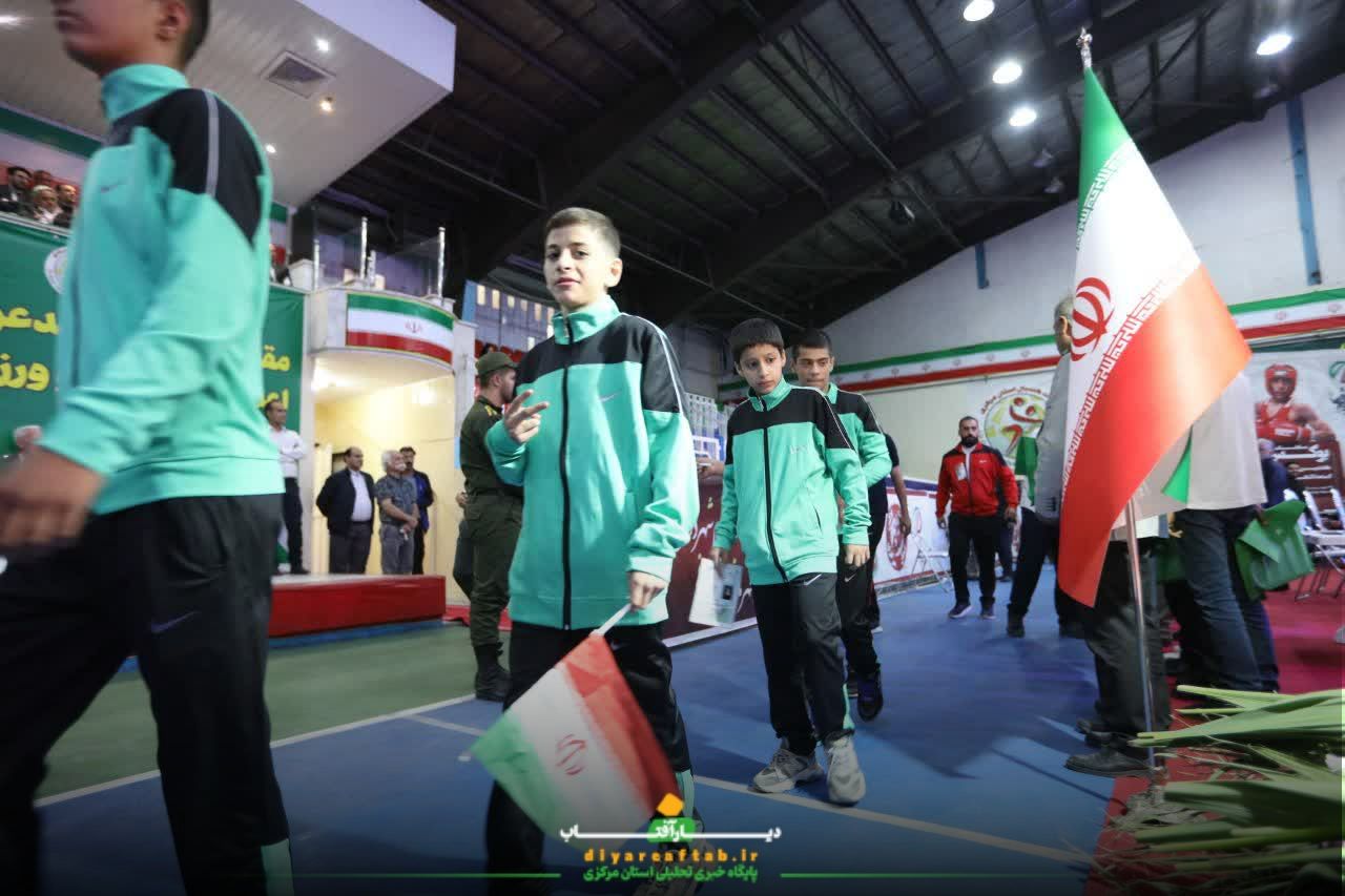 افتتاحیه مسابقات بوکس المپیاد کشور در اراک