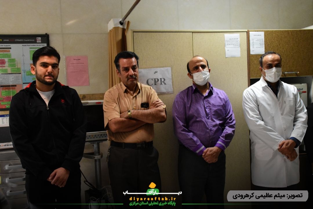 تقدیر از پرستاران درمانگاه قدس