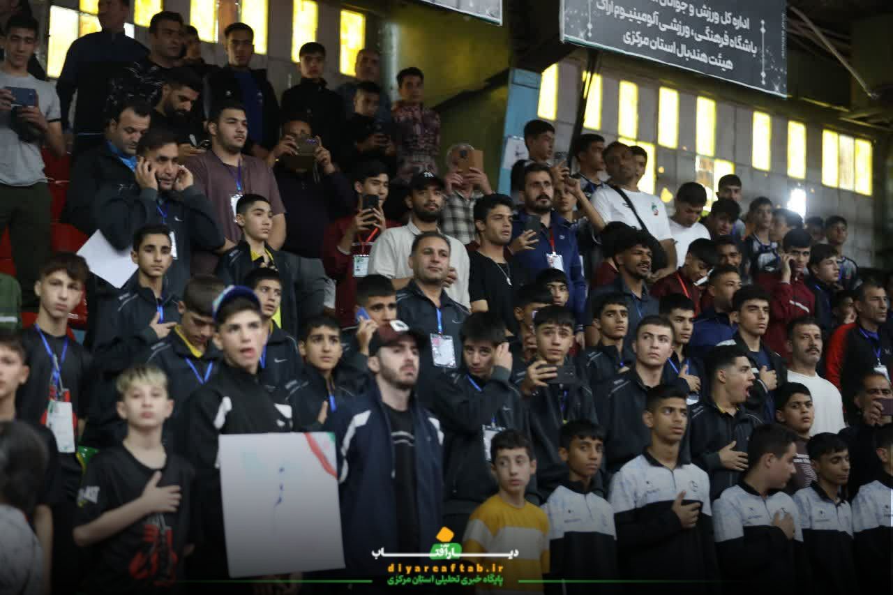 افتتاحیه مسابقات بوکس المپیاد کشور در اراک