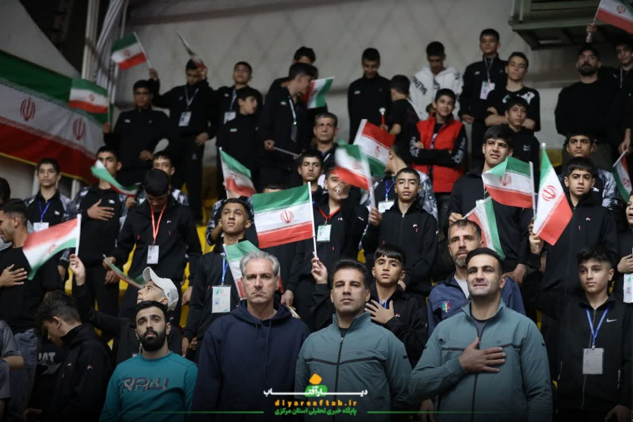 افتتاحیه مسابقات بوکس المپیاد کشور در اراک
