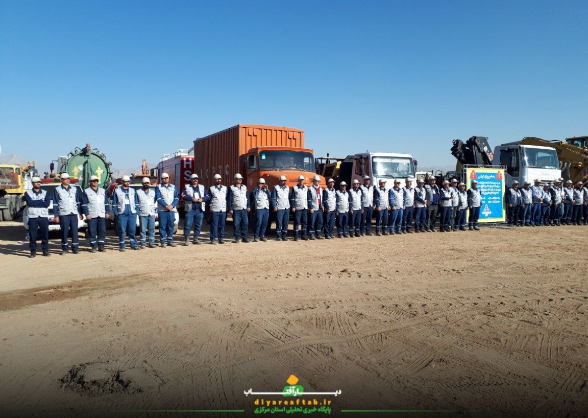 مانور مدیریت بحران در استان مرکزی