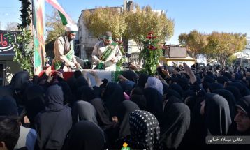 شهدای گمنام میهمان اراکی‌ها شدند