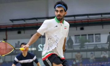 حضور اسکواش‌باز اراکی در جام جهانی