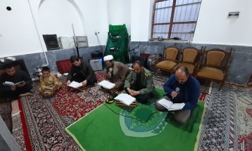 محفل انس با قرآن در روستای «فلوجرد»