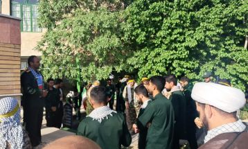 استقبال از کاروان دوی امدادی در تفرش