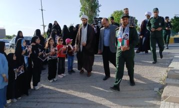 استقبال از کاروان دوی امدادی در تفرش