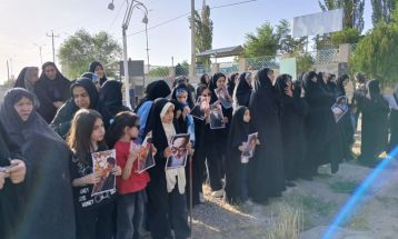 استقبال از کاروان دوی امدادی در تفرش