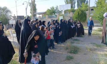 استقبال از کاروان دوی امدادی در تفرش