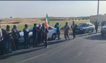 استقبال از کاروان دوی امدادی در تفرش