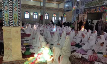 برگزاری جشن عبادت دانش‌آموزان تفرشی