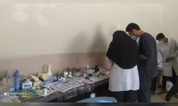 حضور پزشکان متخصص جهادگر در روستاهای خنداب