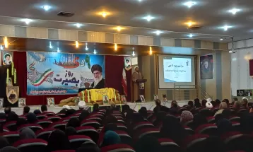 مراسم گرامیداشت ۹ دی در کمیجان برگزار شد