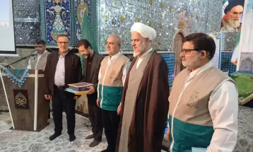 گردهمایی خادمیاران رضوی در ساوه