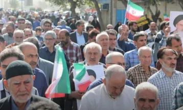 راهپیمایی جمعه‌های خشم در کلانشهر اراک برگزار شد