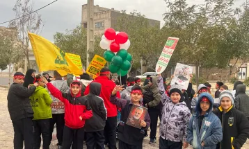 برگزاری راهپیمایی حماسه‌ساز ۱۳ آبان در زرندیه