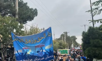 برگزاری راهپیمایی حماسه‌ساز ۱۳ آبان در زرندیه