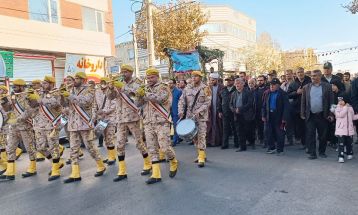 مردم کمیجان میزبان شهید گمنام