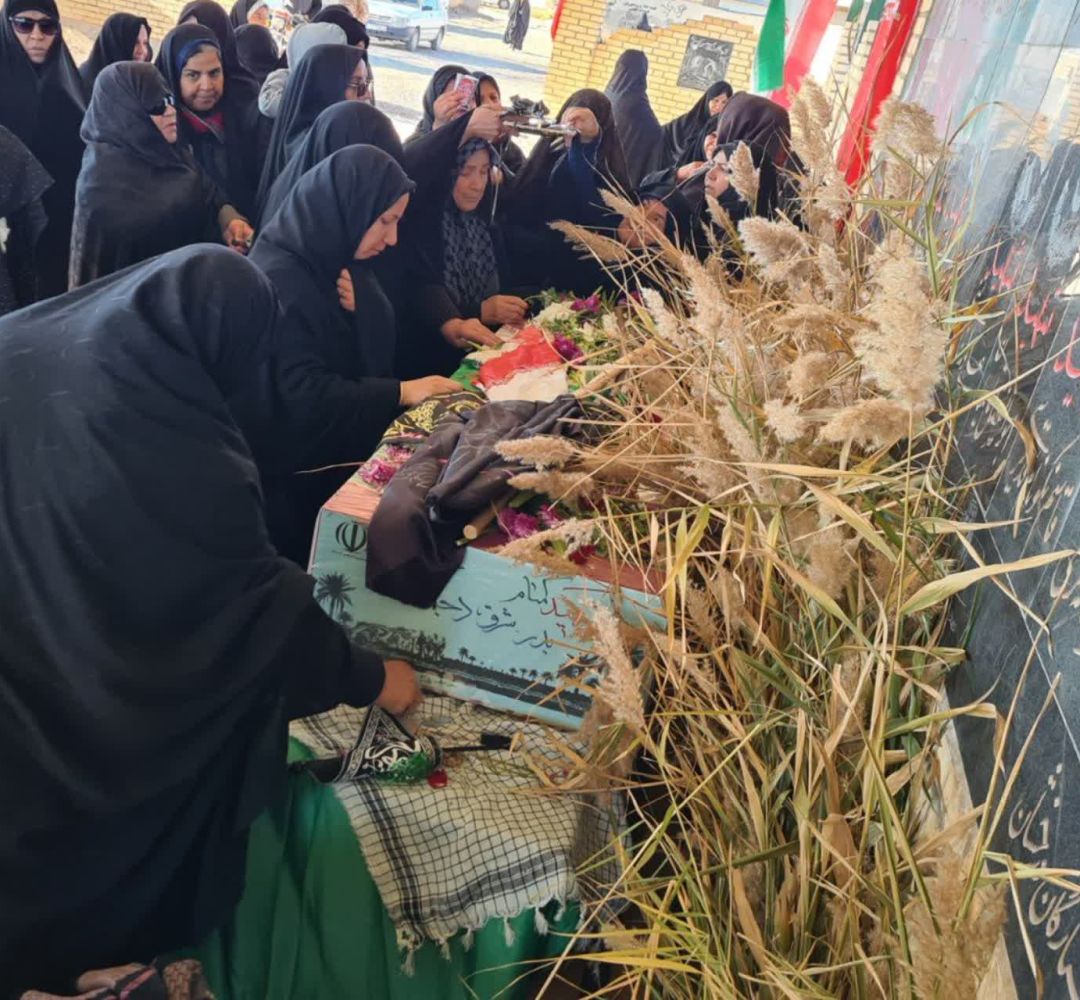 استقبال از «شهید گمنام» در روستای جوشقان
