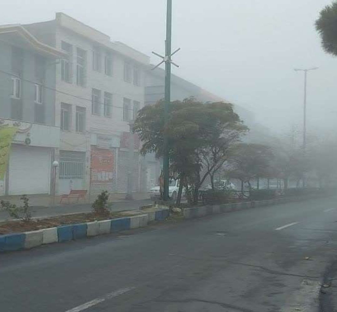 مه صبحگاهی در تفرش