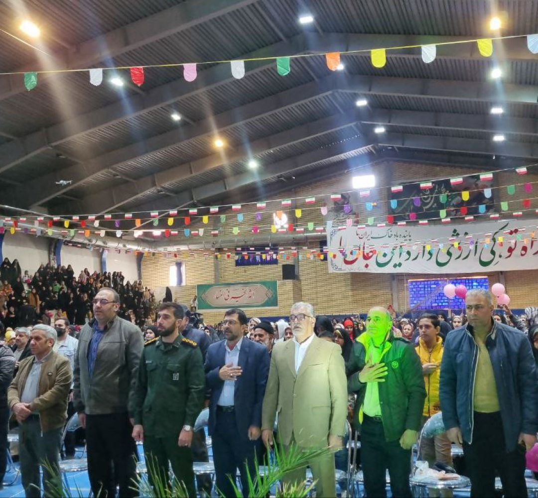 اجرای نماهنگ «بابارضا» در جشن کوثر