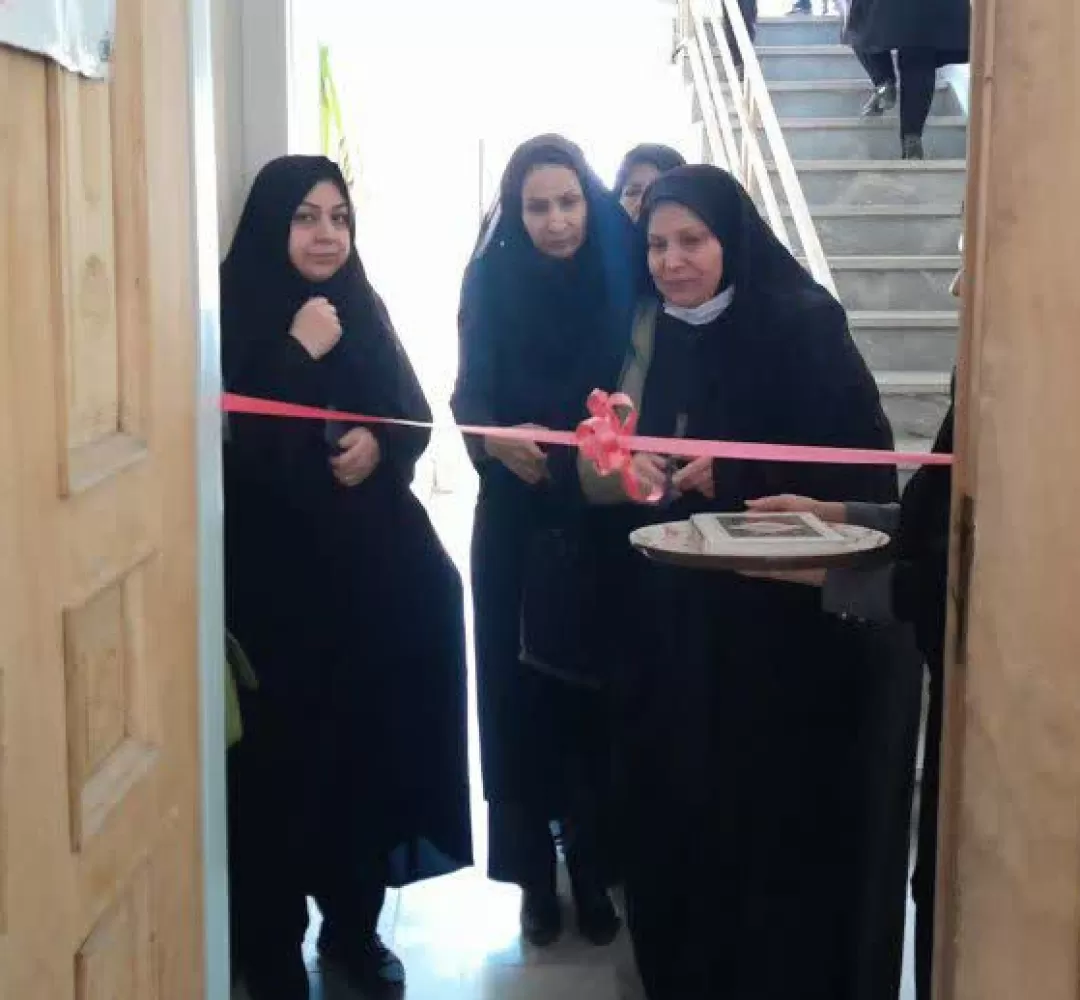 افتتاح نمایشگاه عرضه محصولات بانوان کارآفرین ساوجی