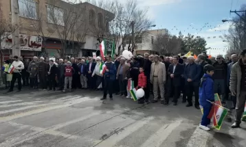 حماسه مردم دلیجان در سالروز پیروزی انقلاب اسلامی