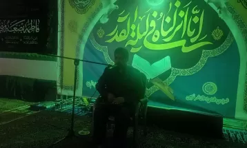 مراسم احیای دومین شب قدر در فراهان