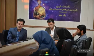 نشست خبری رئیس حوزه هنری انقلاب اسلامی استان