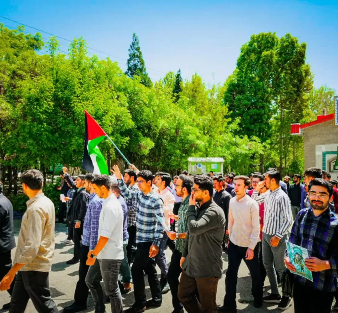 اعلام همبستگی دانشجویان اراک با آزادی‌خواهان حامی فلسطین