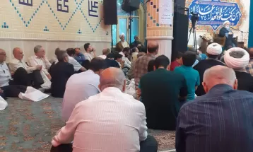 اطعام خادمیاران رضوی در ساوه