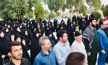 اجتماع «رهروان زینبی» در کمیجان برگزار شد