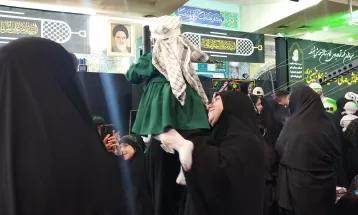 همایش شیرخوارگان حسینی در اراک برگزار شد