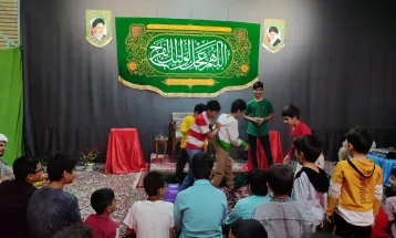 جشن میلاد دو نور در فراهان