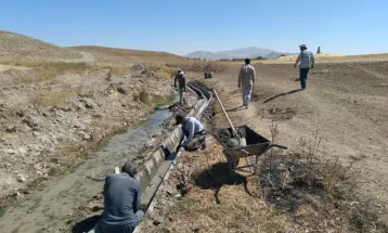 اجرای طرح‌های توسعه‌ای در روستای «کردک» ساوه