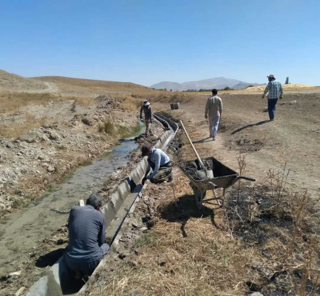 اجرای طرحهای توسعهای در روستای «کردک» ساوه