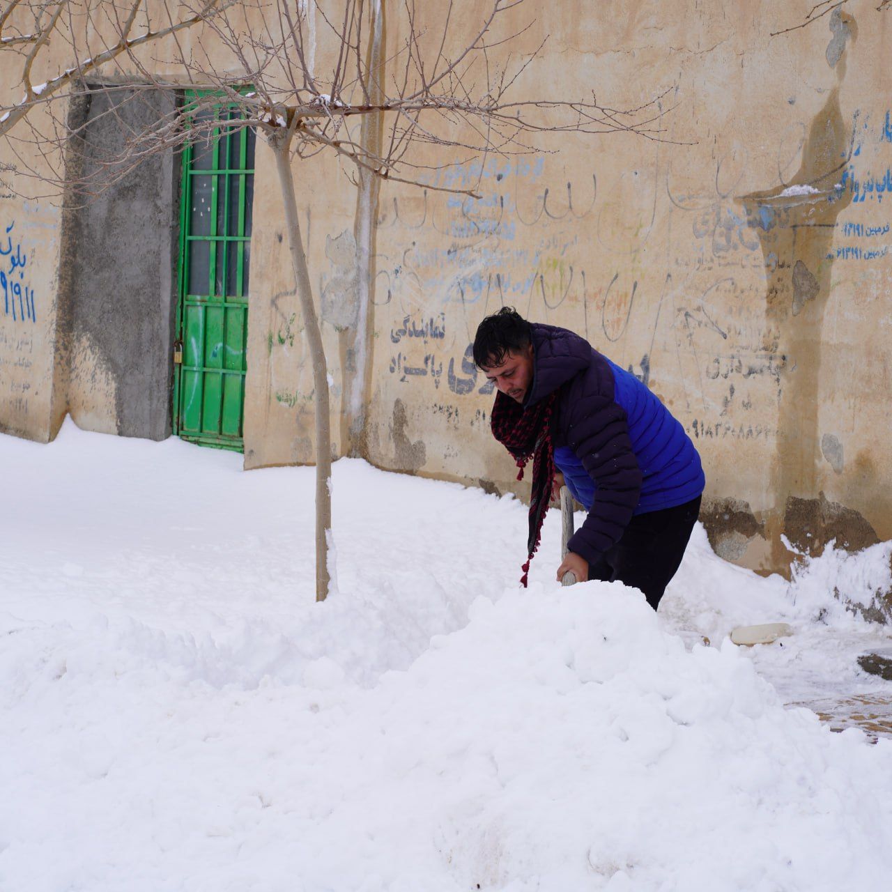 چهره برفی فراهان