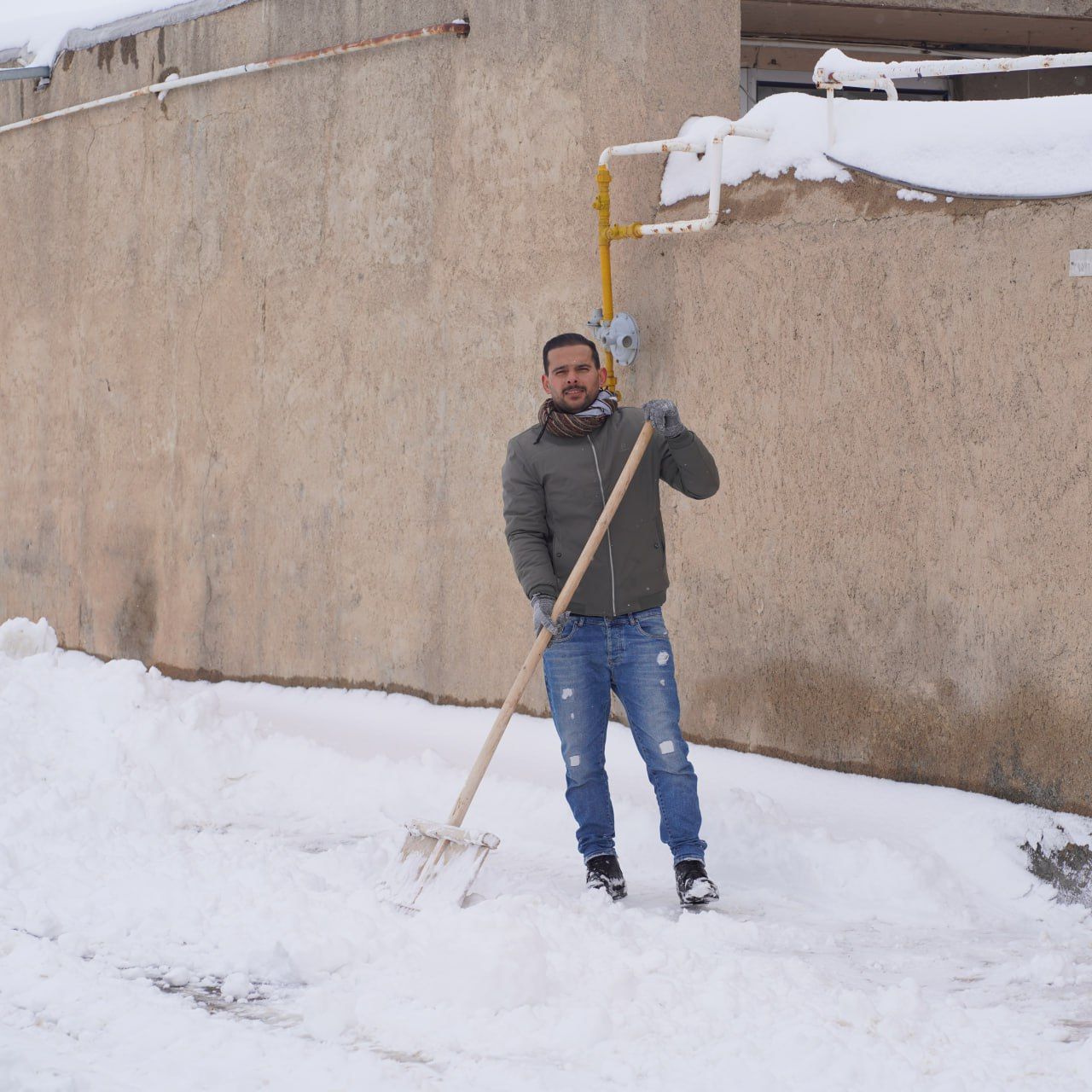 چهره برفی فراهان