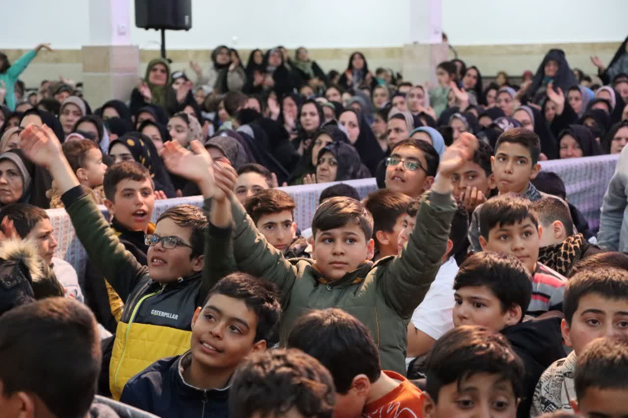 شادی مردم تلخاب در جشن نیمه شعبان