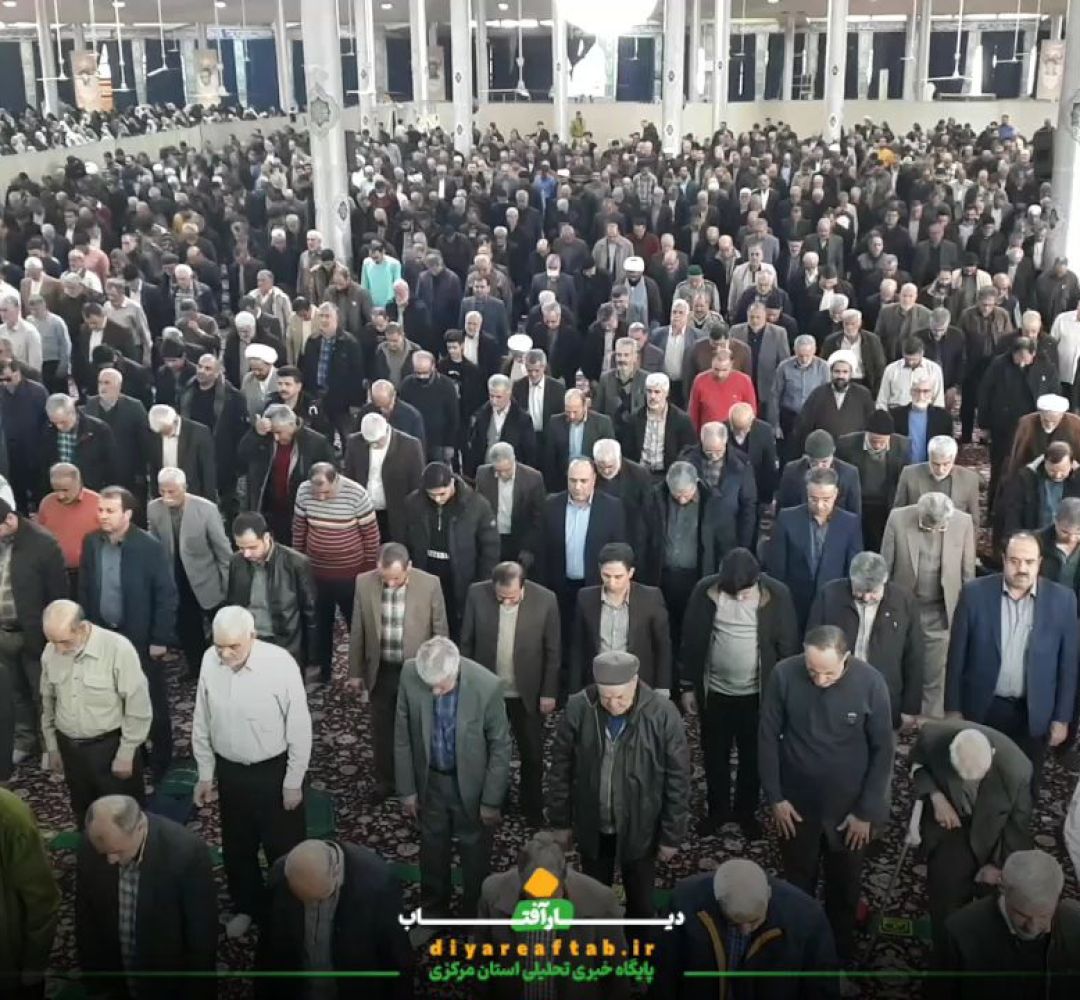 اقامه اولین نماز جمعه ماه رمضان
