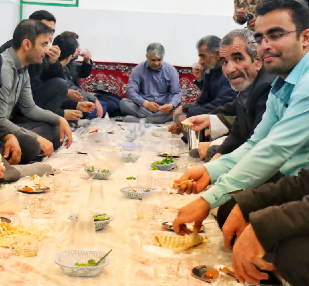 میهمانان سفره افطار به میزبانی شهید «تلخابی»