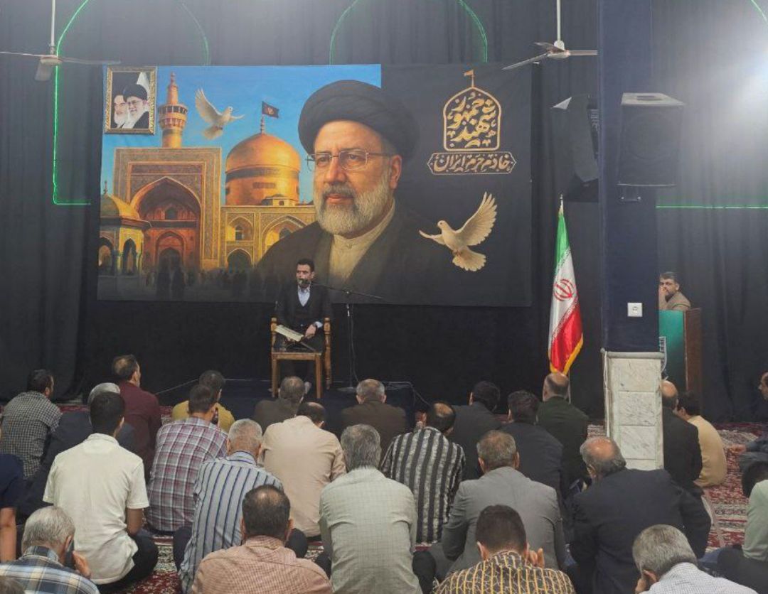 نخستین سالگرد شهید رئیسی در ساوه