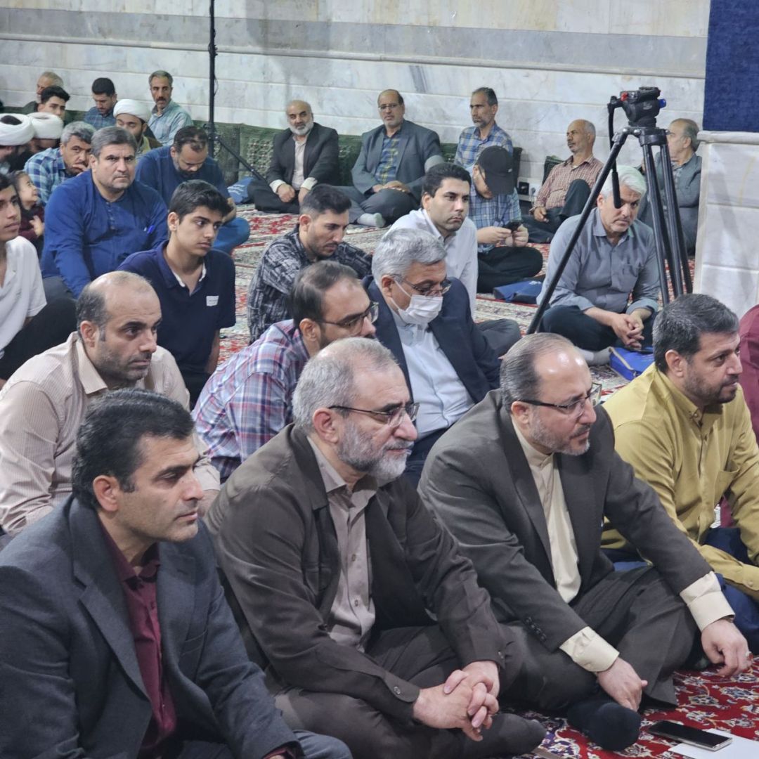 نخستین سالگرد شهید رئیسی در ساوه