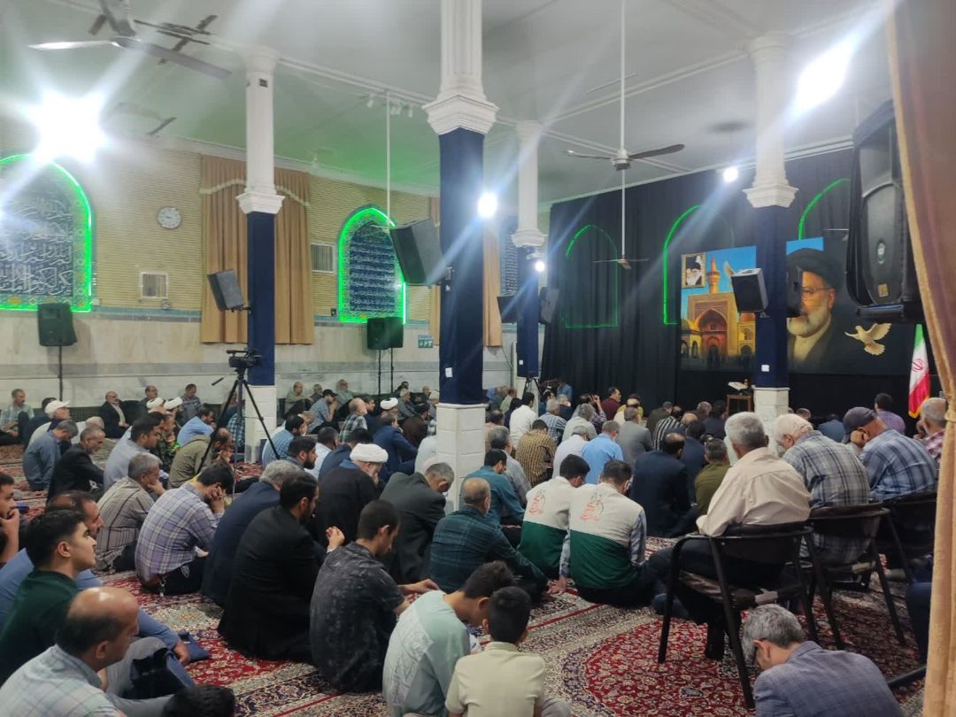 نخستین سالگرد شهید رئیسی در ساوه