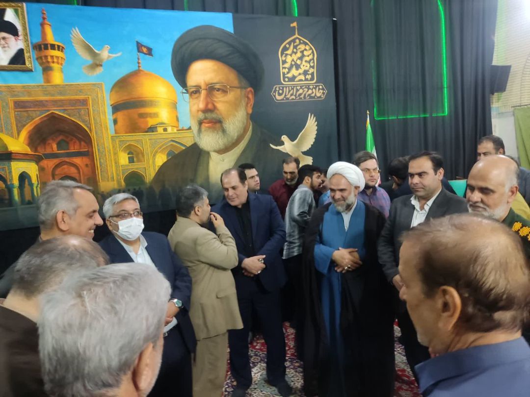 نخستین سالگرد شهید رئیسی در ساوه