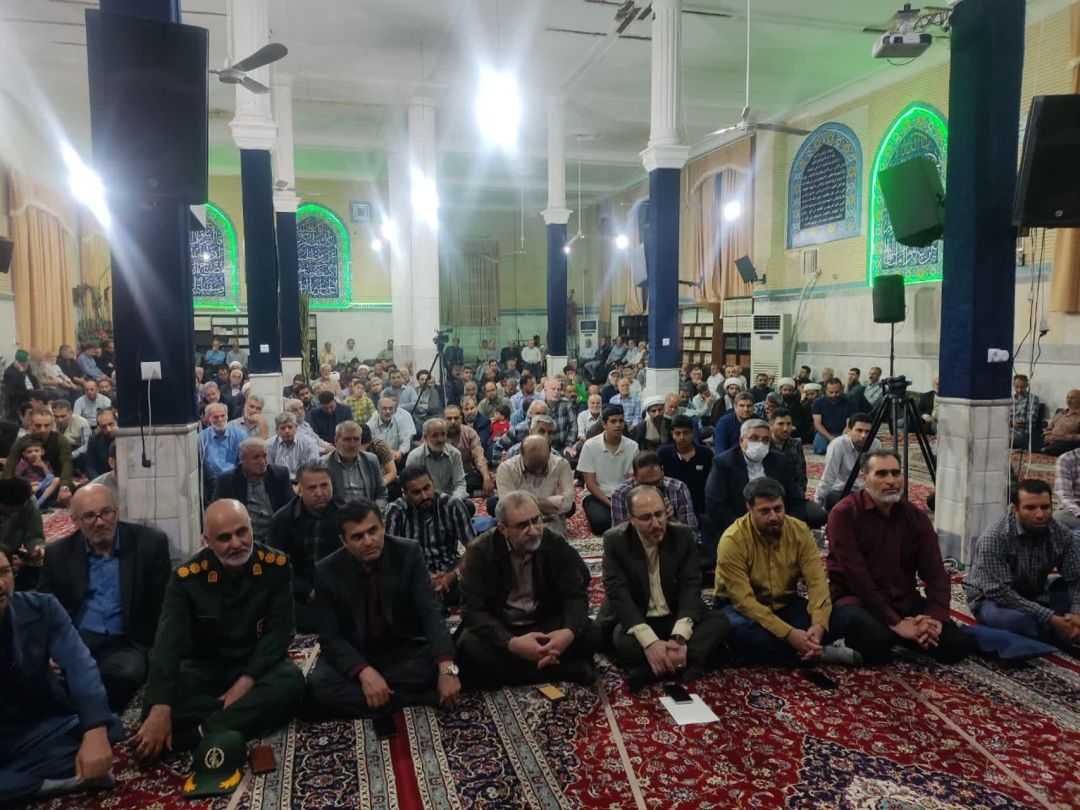 نخستین سالگرد شهید رئیسی در ساوه