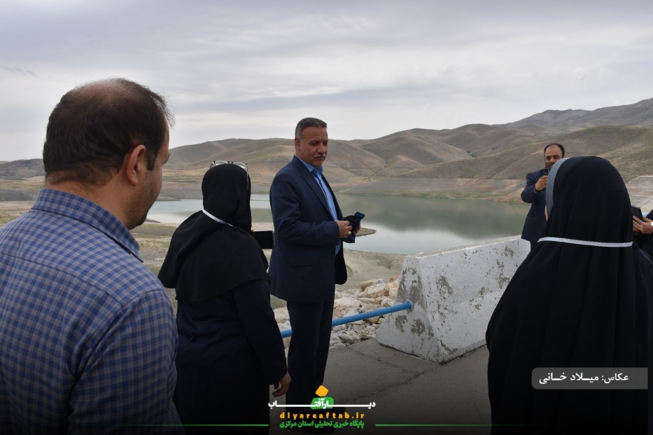 بازدید اصحاب رسانه از سد کمال‌صالح