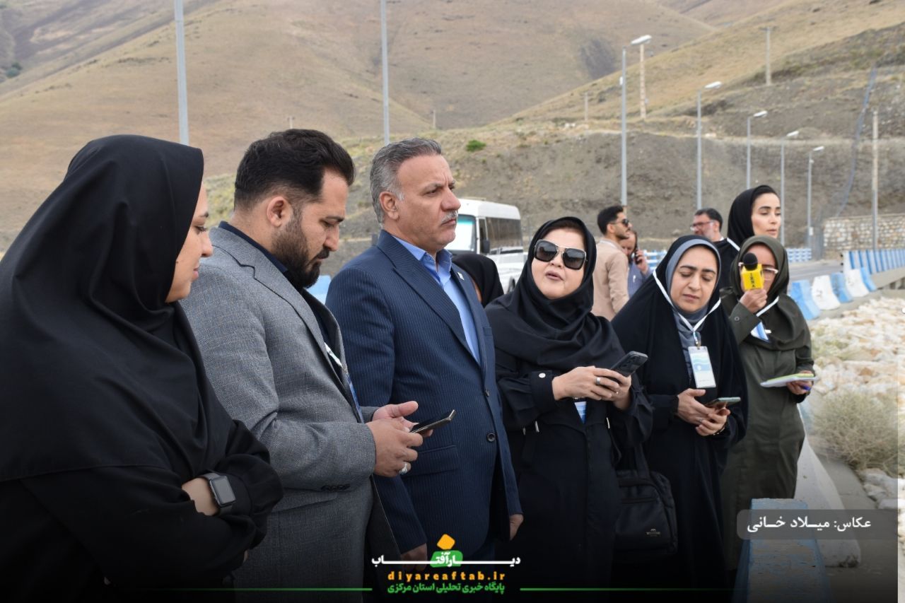 بازدید اصحاب رسانه از سد کمال‌صالح