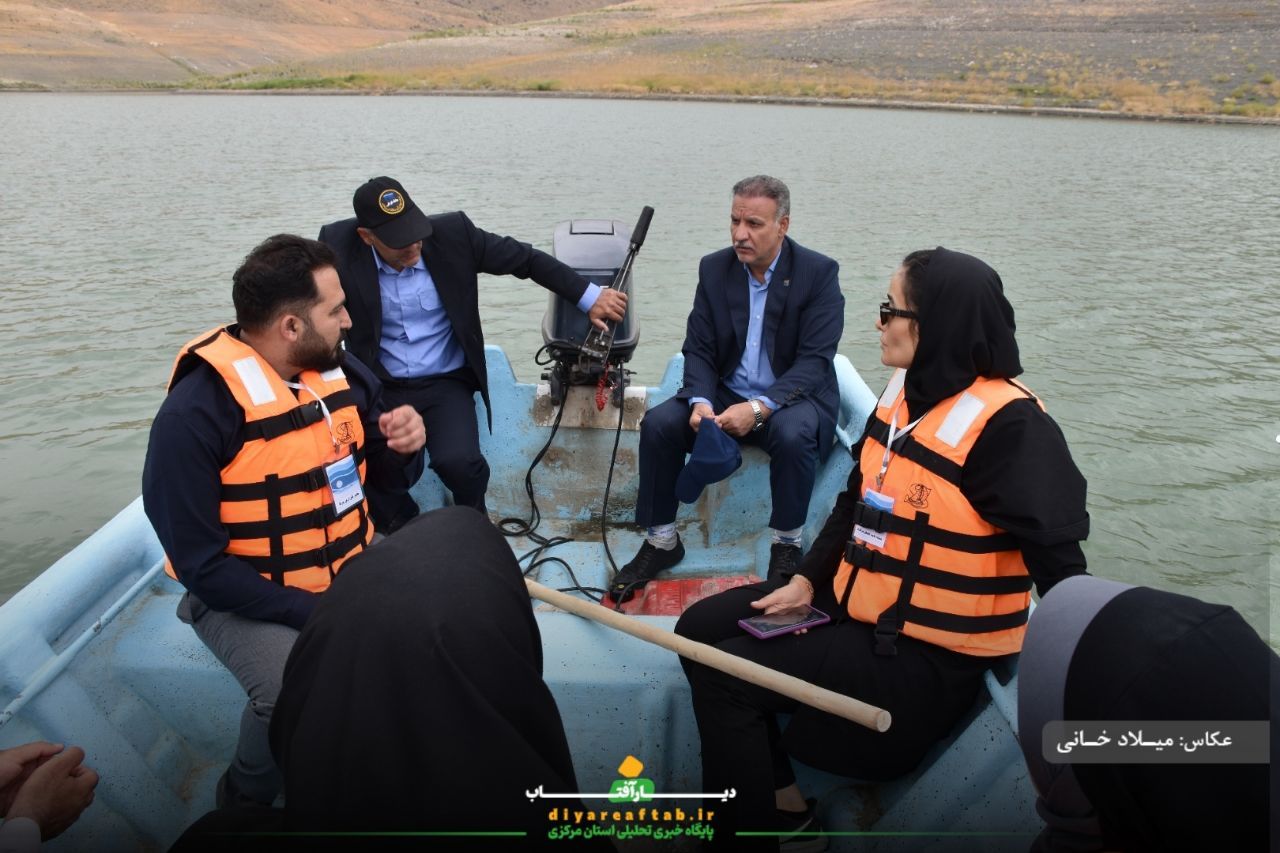 بازدید اصحاب رسانه از سد کمال‌صالح
