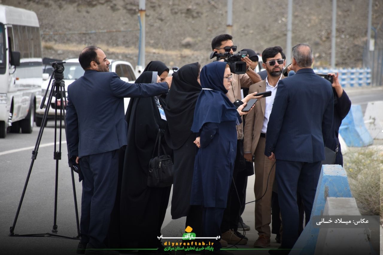 بازدید اصحاب رسانه از سد کمال‌صالح