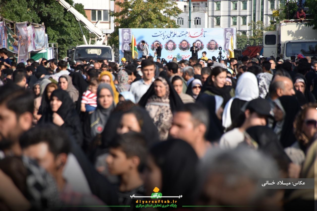 غدیر و شادمانی اراکی‌ها برای وعده صادق ۳
